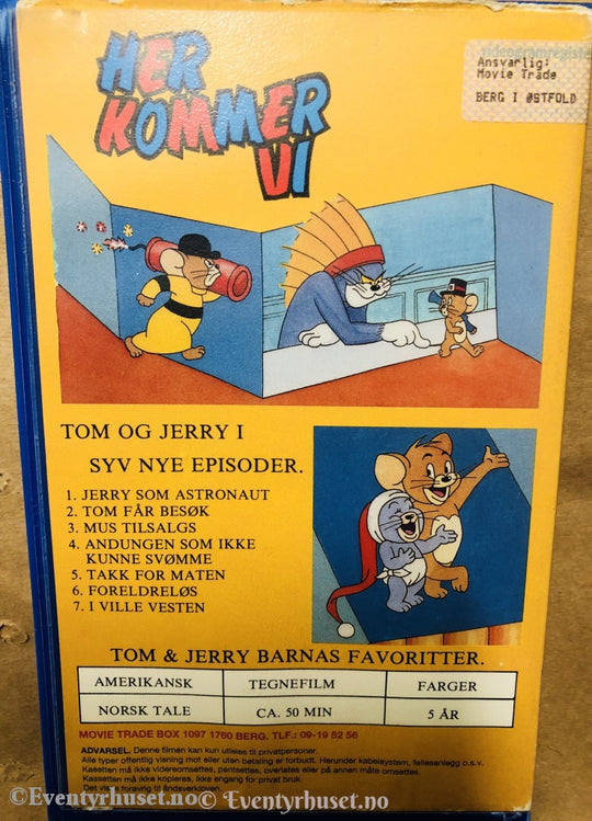 Tom & Jerry 1. Vhs Big Box.
