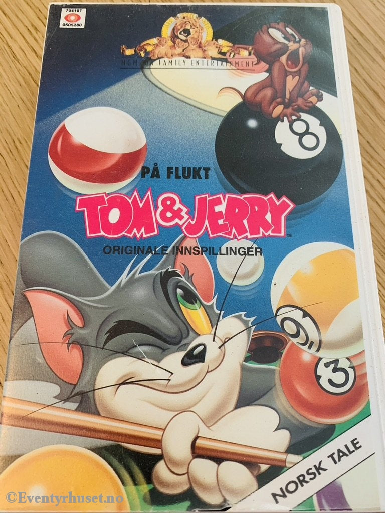 Tom & Jerry 10. På Flukt. 1943-67. Vhs. Vhs