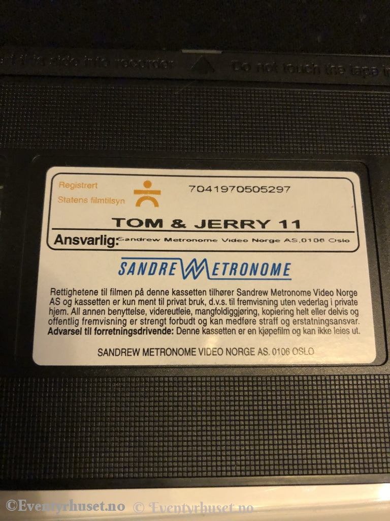 Tom & Jerry 11. Stille Før Stormen. Vhs. Vhs