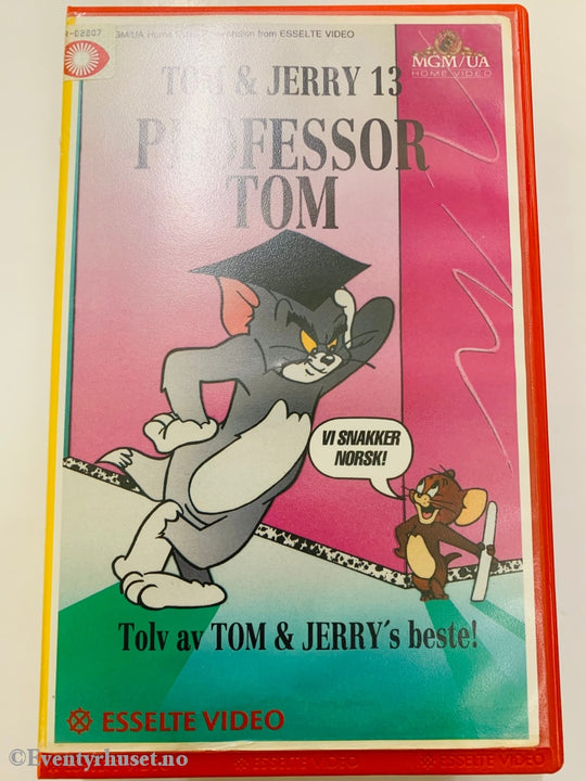 Tom & Jerry 13. Professor Tom. Vhs Big Box.