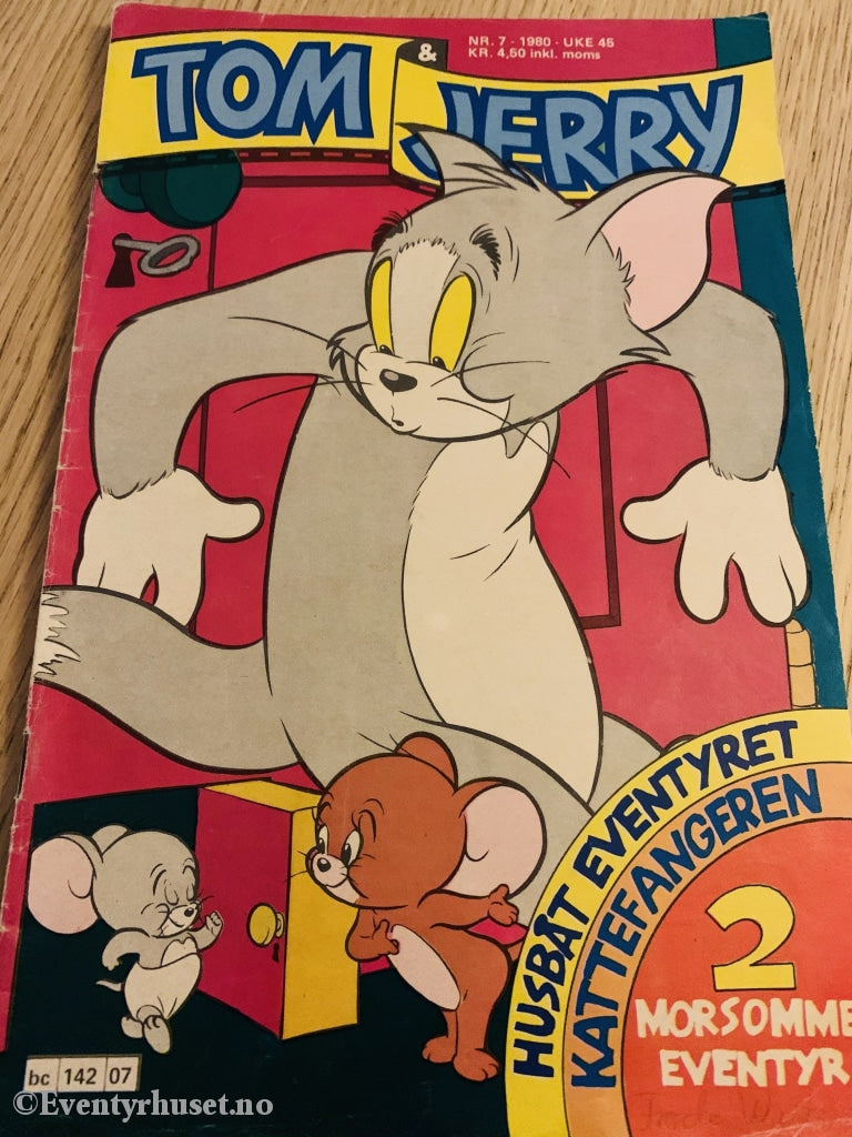 Tom & Jerry. 1980/07. Tegneserieblad
