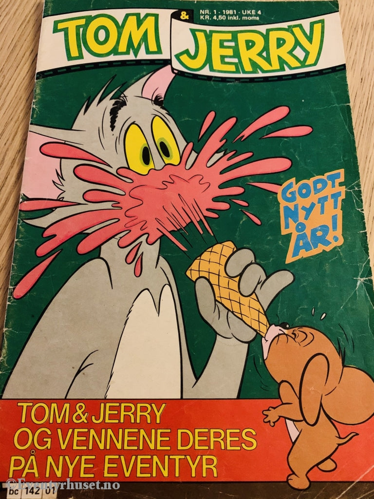 Tom & Jerry. 1981/01. Tegneserieblad