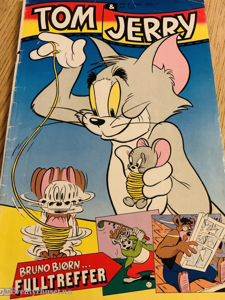 Tom & Jerry. 1986/03. Tegneserieblad