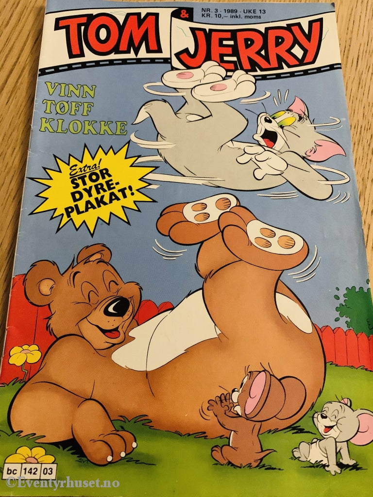 Tom & Jerry. 1989/03. Tegneserieblad