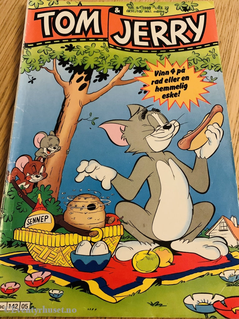 Tom & Jerry. 1989/05. Tegneserieblad