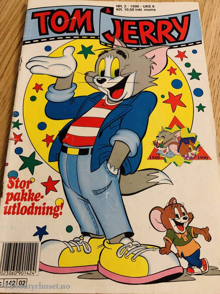 Tom & Jerry. 1990/02. Tegneserieblad