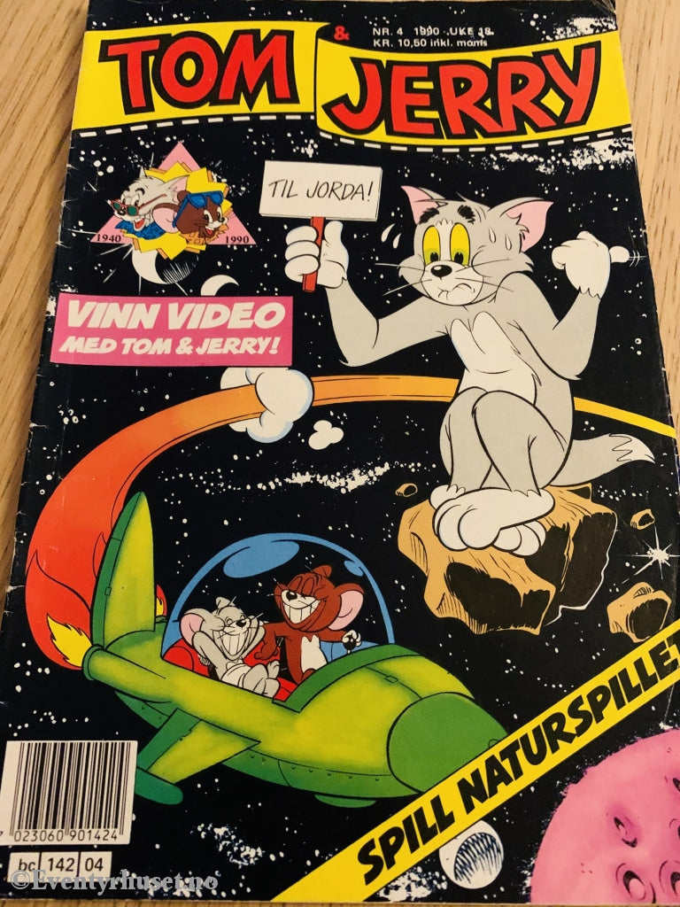 Tom & Jerry. 1990/04. Tegneserieblad