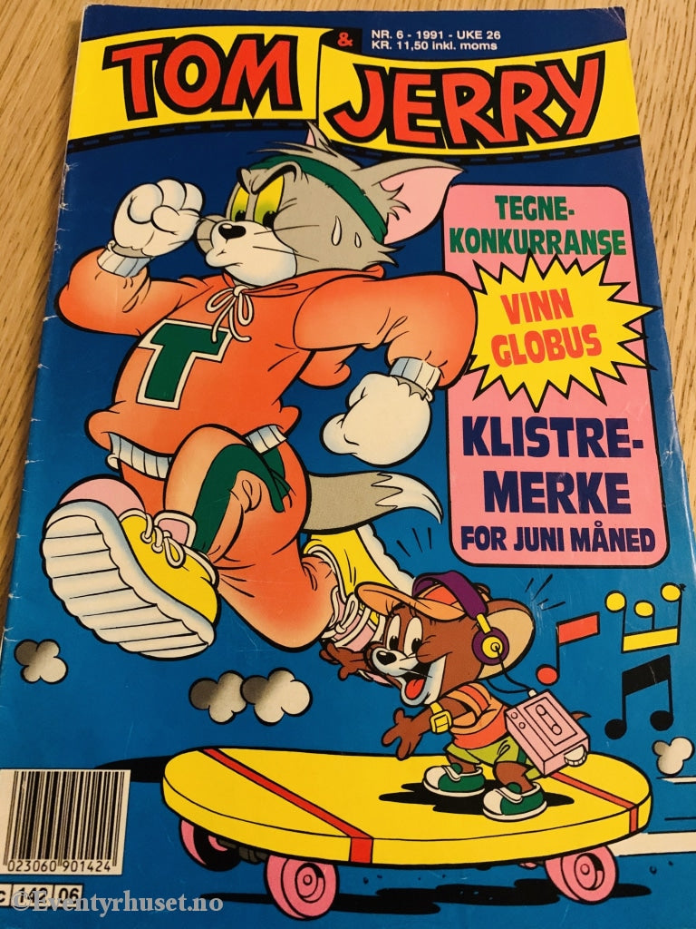 Tom & Jerry. 1991/06. Tegneserieblad