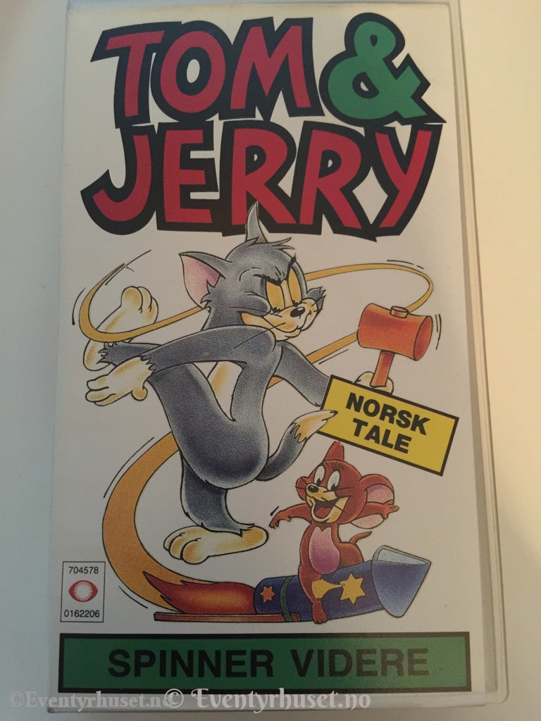 Tom & Jerry. 1992. Spinner Videre. Vhs. Vhs