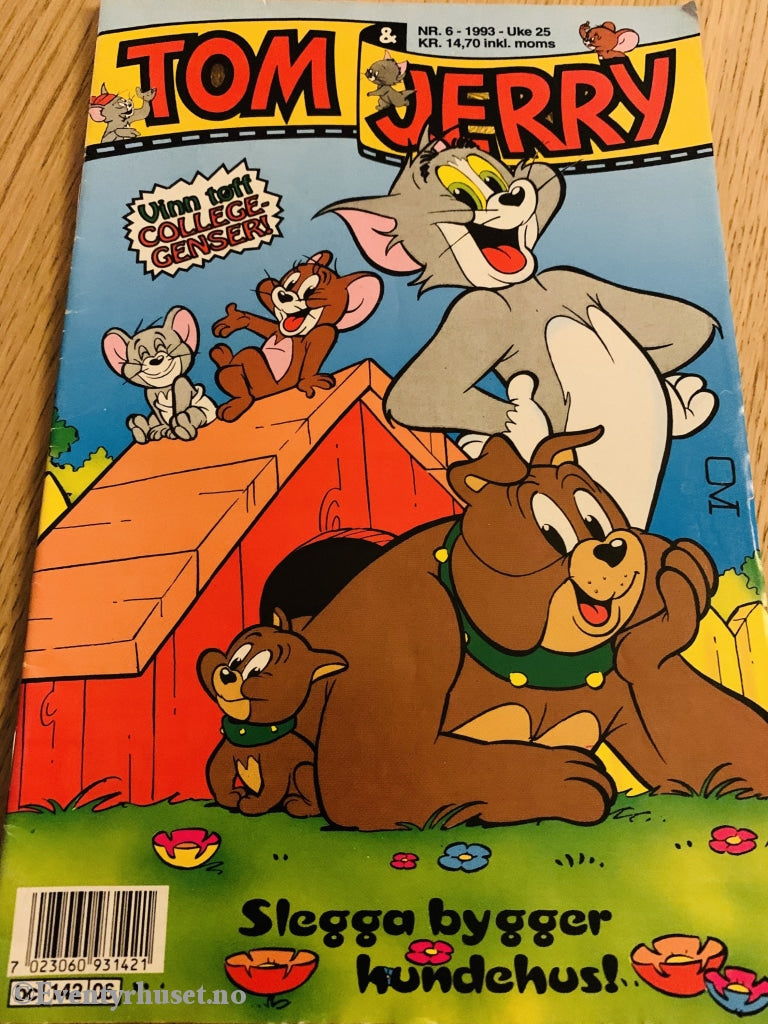 Tom & Jerry. 1993/06. Tegneserieblad