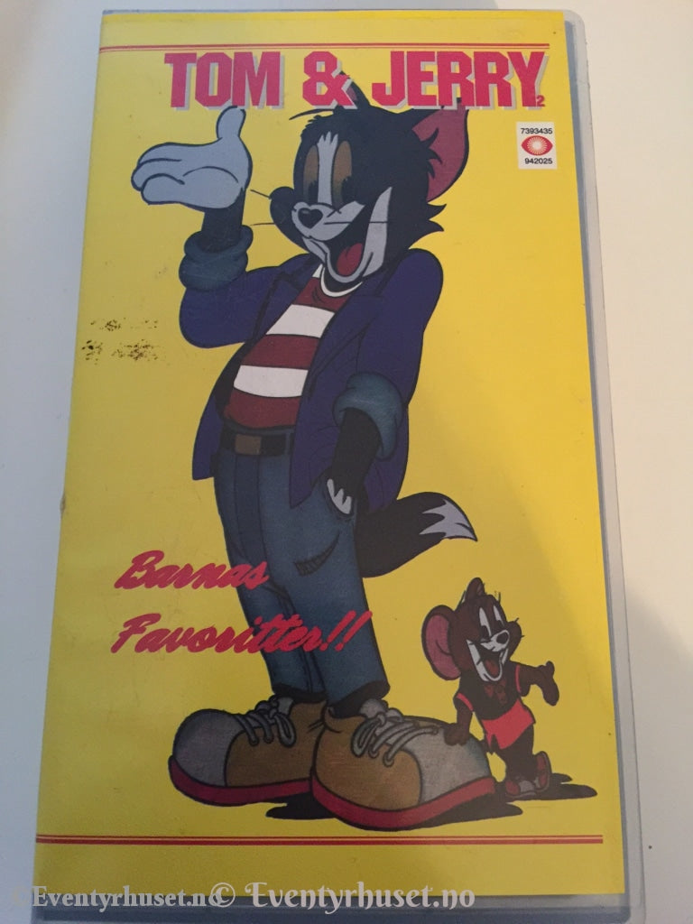 Tom & Jerry 2. Barnas Favoritter!! Vhs. Vhs