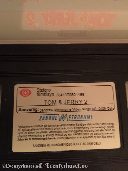Tom & Jerry 2. 1941-53. Vhs. Vhs