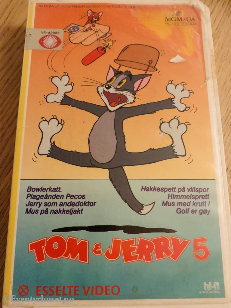 Tom & Jerry 5. 1940-66. Vhs Big Box.