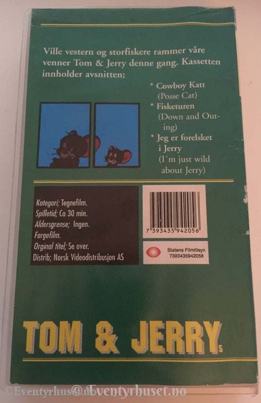 Tom & Jerry 5. Barnas Favoritter!! Vhs. Vhs