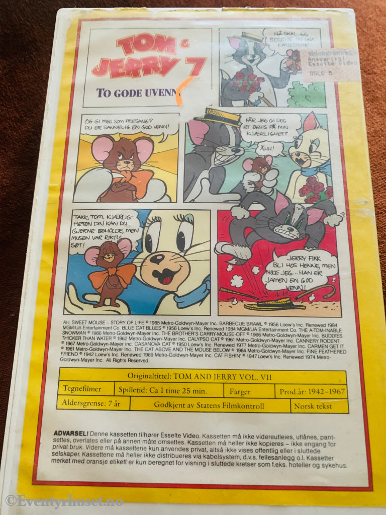 Tom & Jerry 7. VHS Big Box. VHS Big Box
