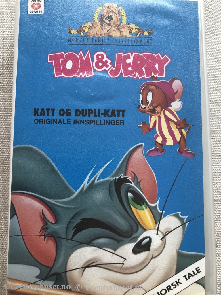 Tom & Jerry 8. Katt Og Dupli-Katt. 1943-67. Vhs. Vhs