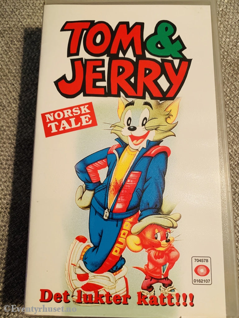 Tom & Jerry - Det Lukter Katt!!! 1992. Vhs. Vhs