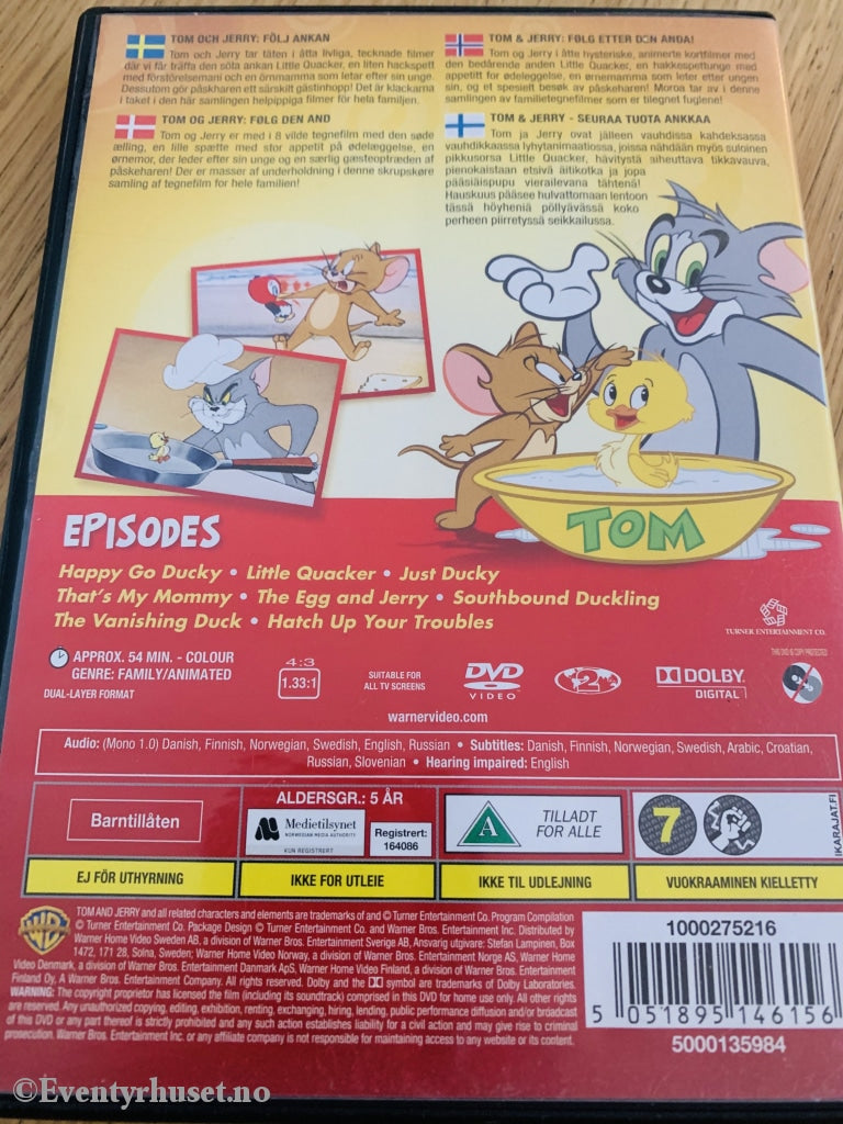 Tom & Jerry. Follow That Duck! Dvd. Dvd