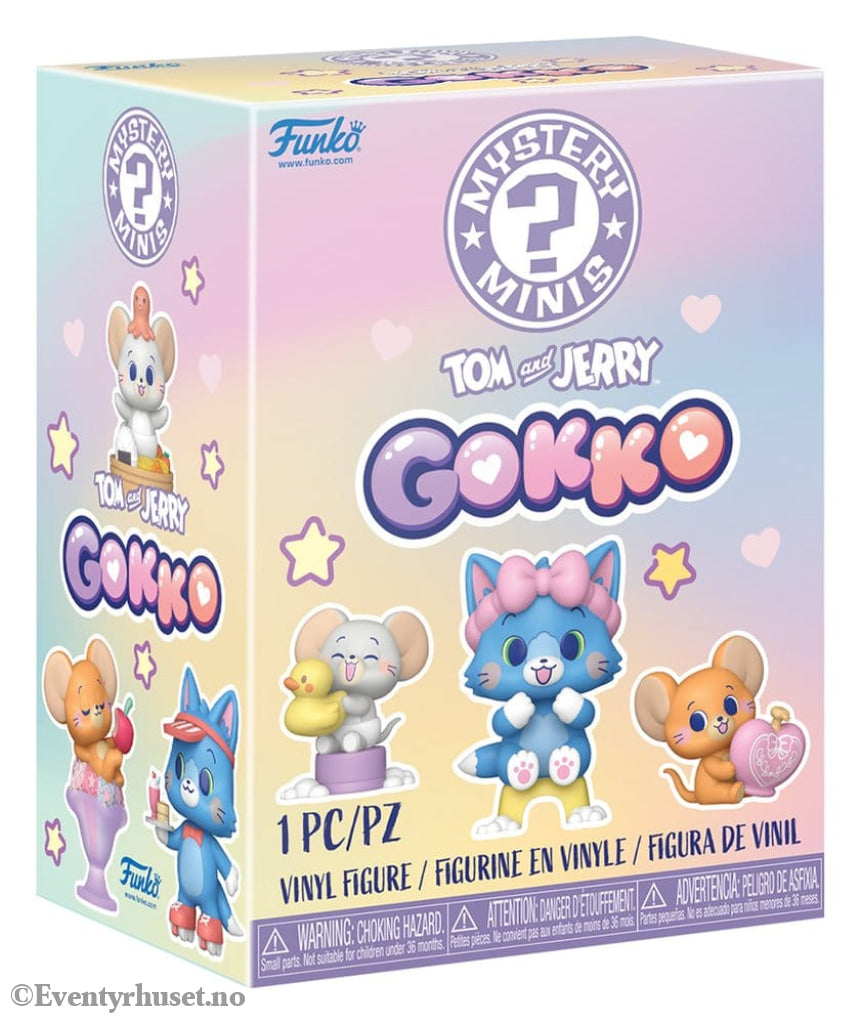 Tom & Jerry Gokko Mystery Mini Figures 5 cm Display (12) Collectibles