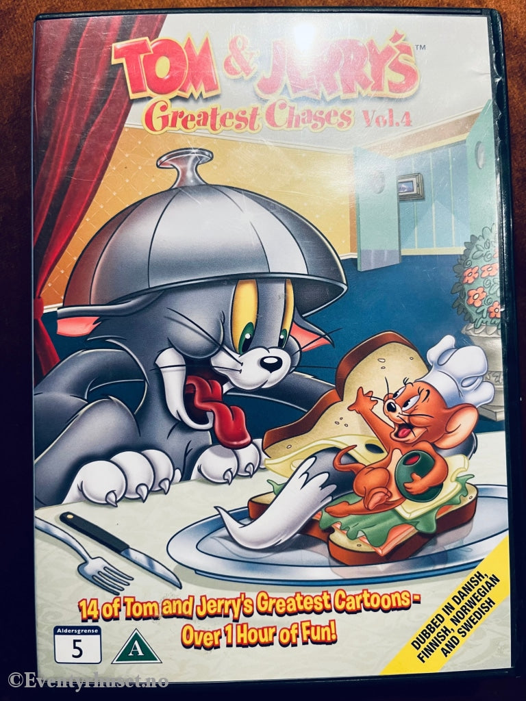Tom & Jerry. Greatest Chases. Vol. 4. Dvd. Dvd
