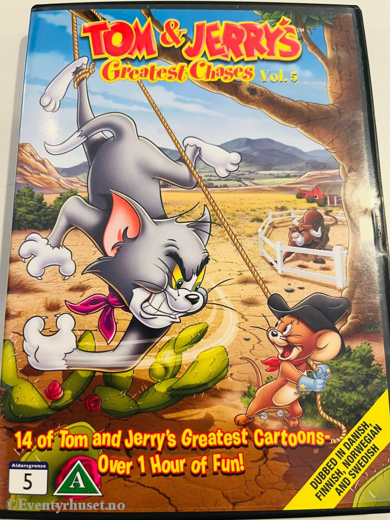 Tom & Jerry. Greatest Chases. Vol. 5. Dvd. Dvd