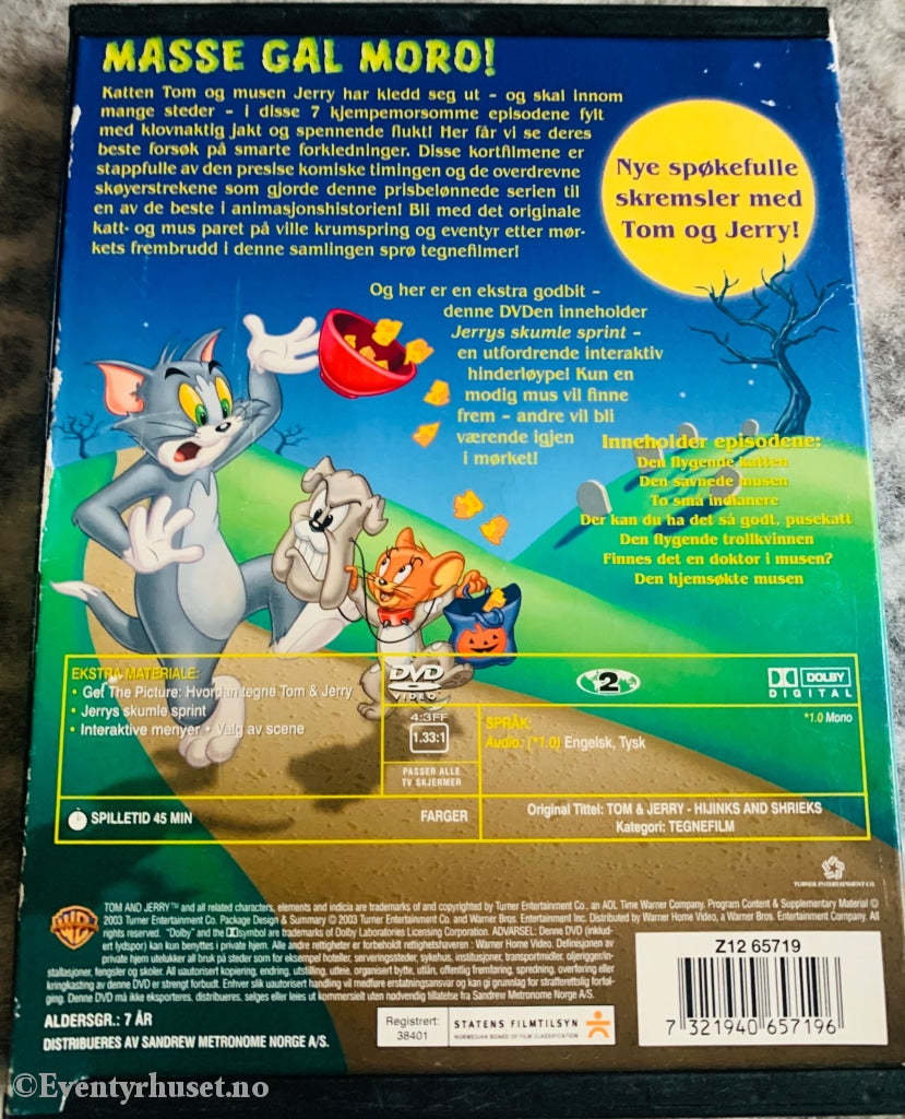 Tom & Jerry - Halloween. Dvd Snapcase.