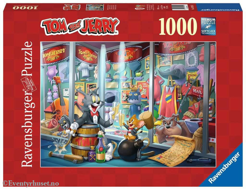 Tom & Jerry Jigsaw Puzzle Hall of Fame (1000 pieces) Games