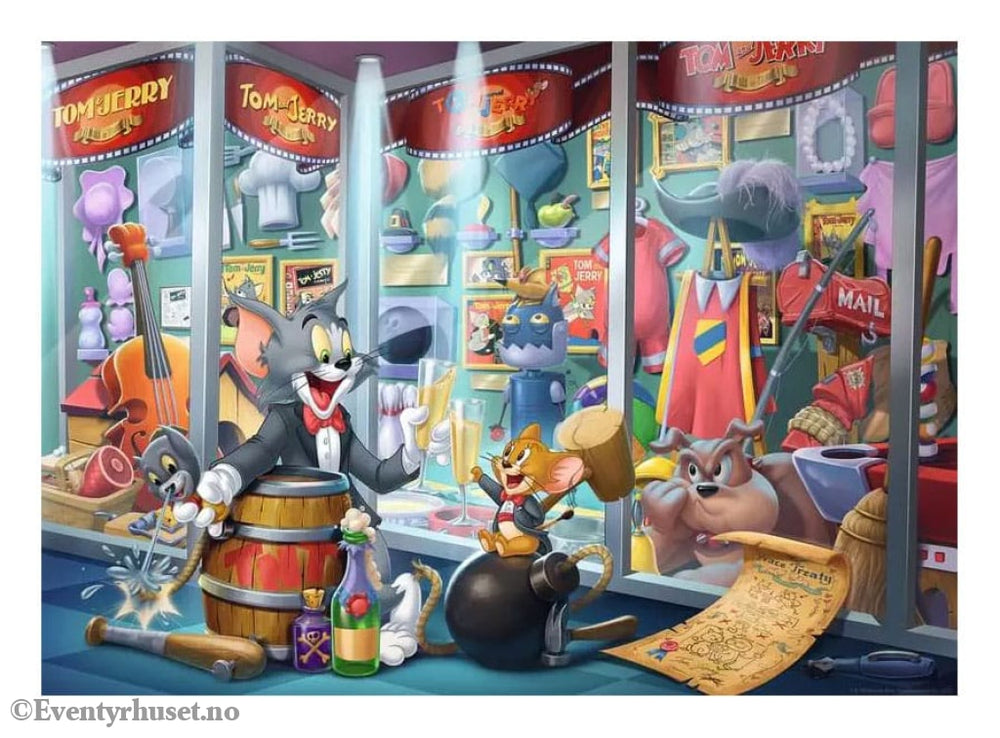 Tom & Jerry Jigsaw Puzzle Hall of Fame (1000 pieces) Games