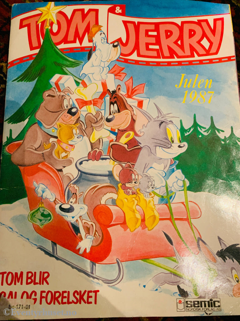 Tom & Jerry. Julen 1987. Julehefter