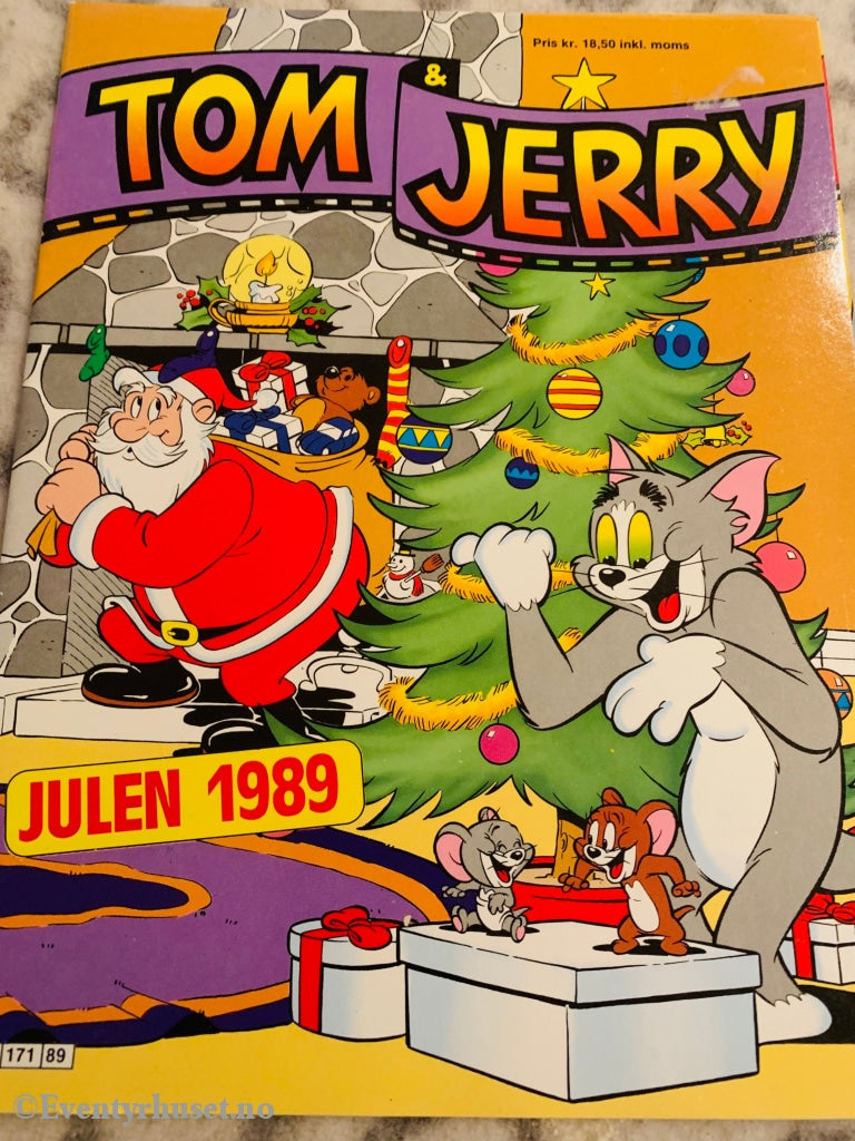 Tom & Jerry. Julen 1989. Julehefter