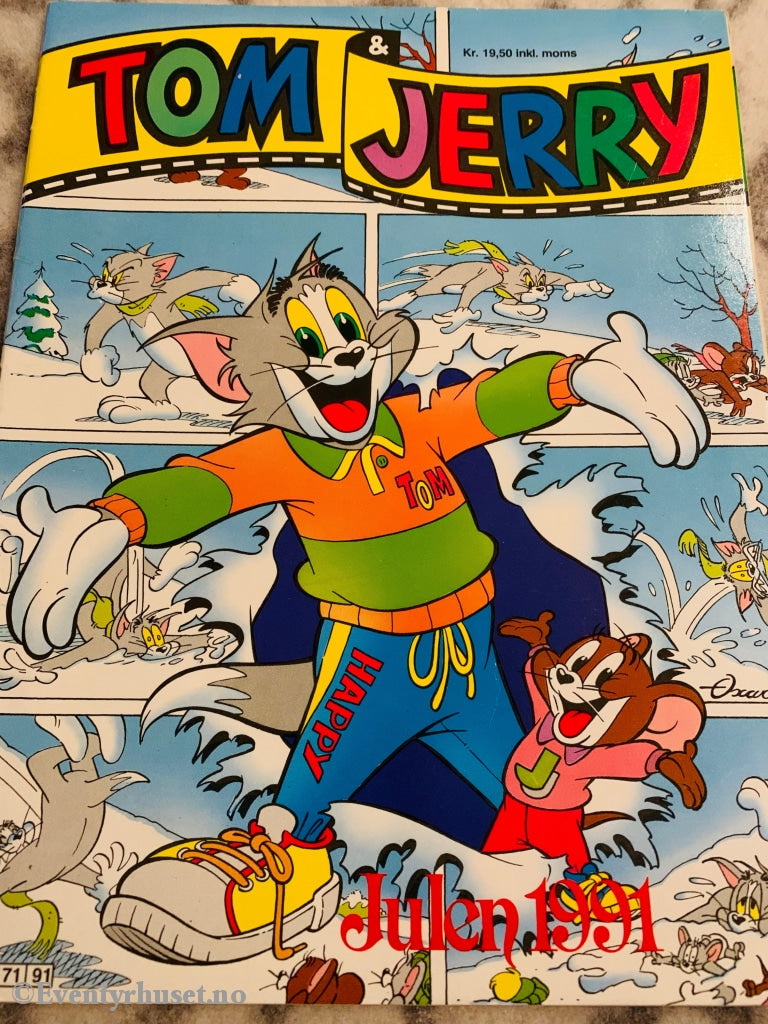 Tom & Jerry. Julen 1991. Julehefter