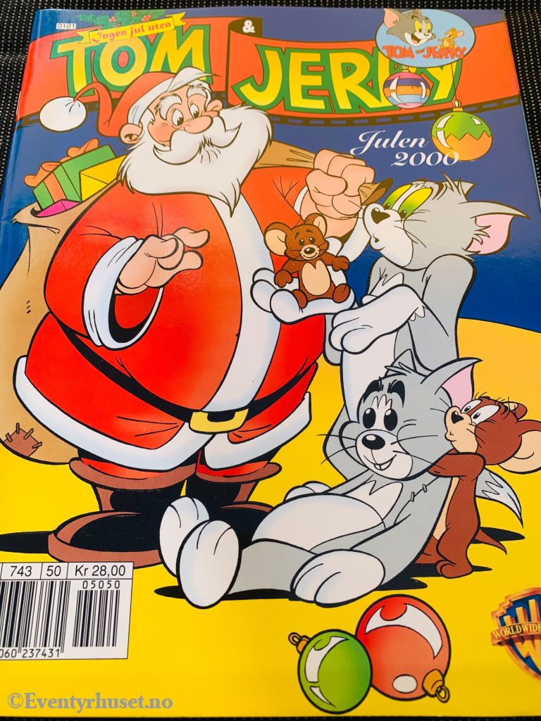 Tom & Jerry Julen 2000. Julehefte.