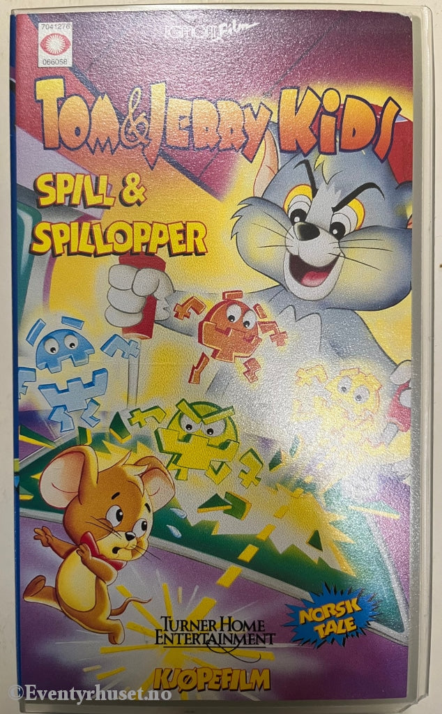 Tom & Jerry Kids 03. Spill Og Spillopper. Vhs