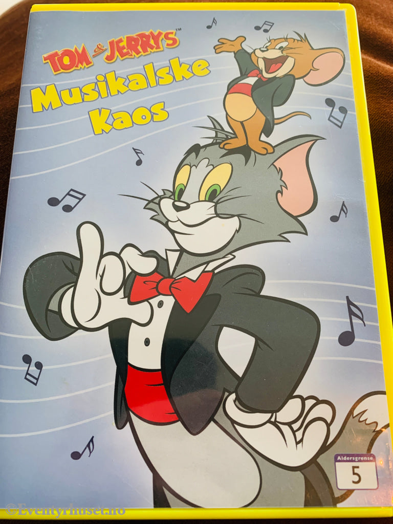 Tom & Jerry Musikalske Kaos. DVD.