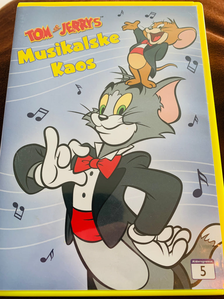 Tom & Jerry Musikalske Kaos. DVD.