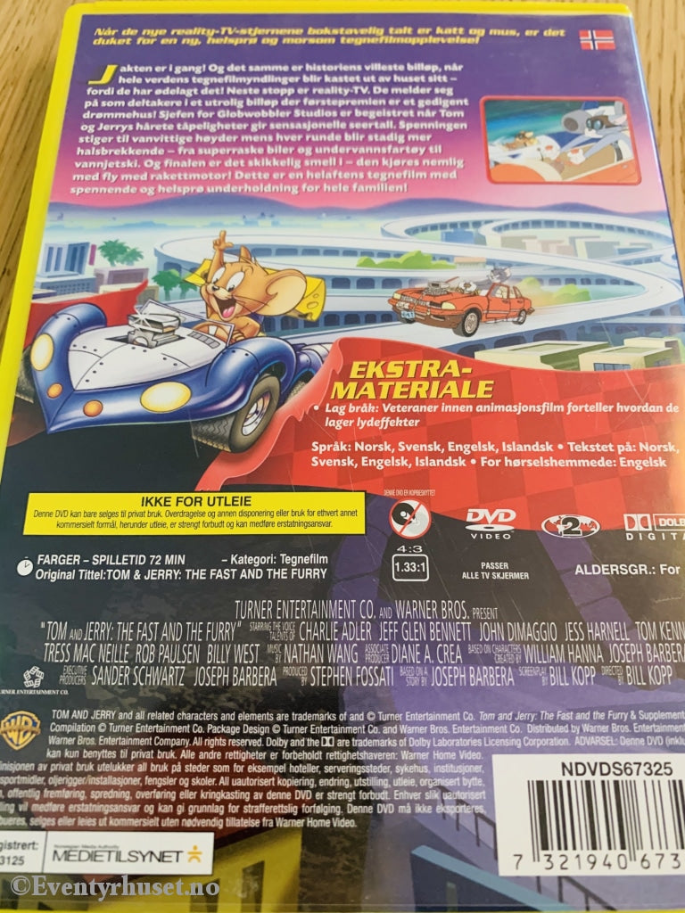 Tom & Jerry - Pels I Farta! Dvd. Dvd