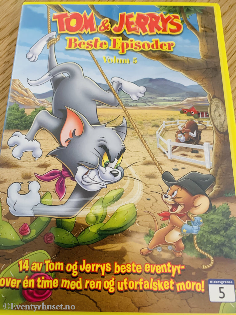 Tom & Jerrys Beste Episoder. Vol. 5. Dvd. Dvd