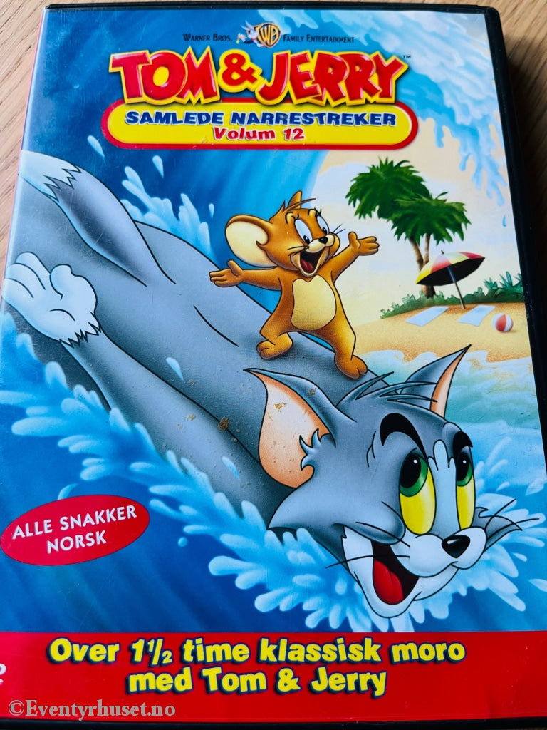 Tom & Jerry. Samlede Narrestreker. Vol. 12. Dvd. Dvd