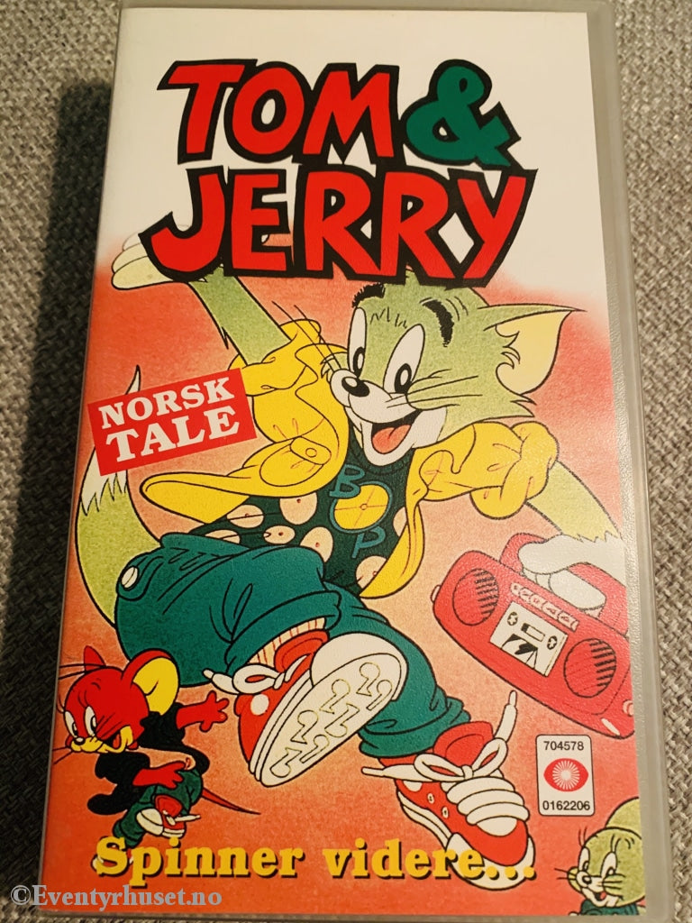 Tom & Jerry Spinner Videre. 1992. Vhs. Vhs
