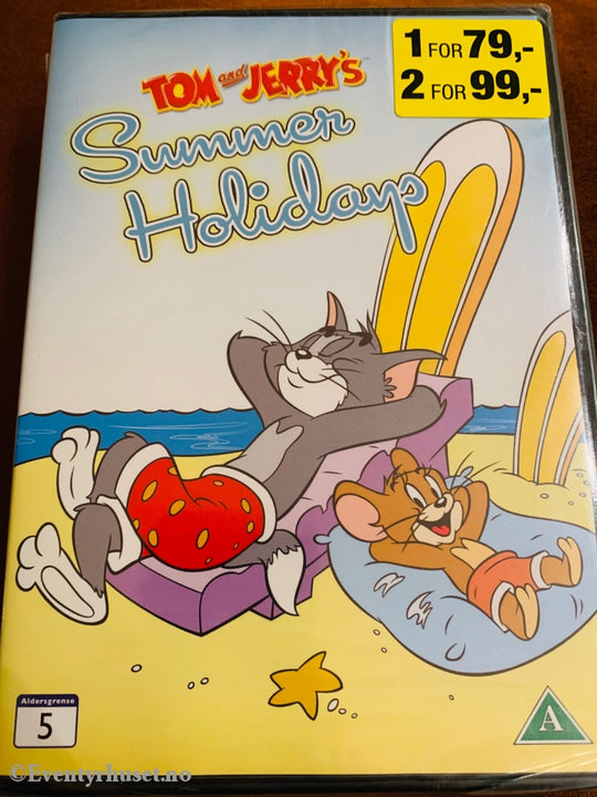 Tom & Jerry. Summer Holidays. Dvd. Ny I Plast! Dvd