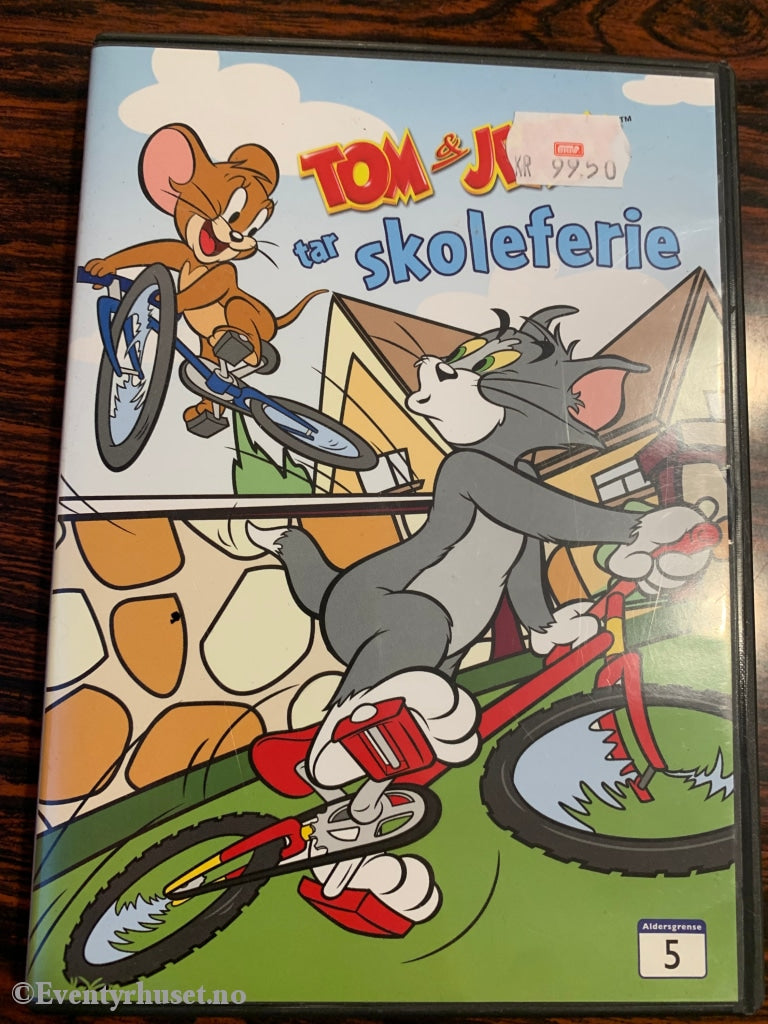 Tom & Jerry Tar Skoleferie. Dvd. Dvd
