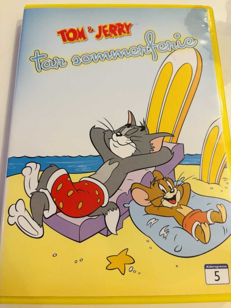 Tom & Jerry tar sommerferie. DVD.