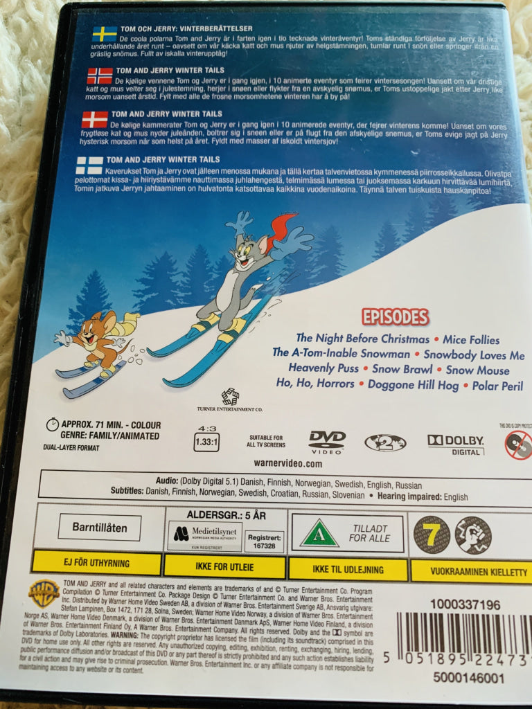 Tom & Jerry. Winter Tails. Dvd. Dvd
