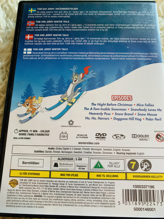 Tom & Jerry. Winter Tails. Dvd. Dvd
