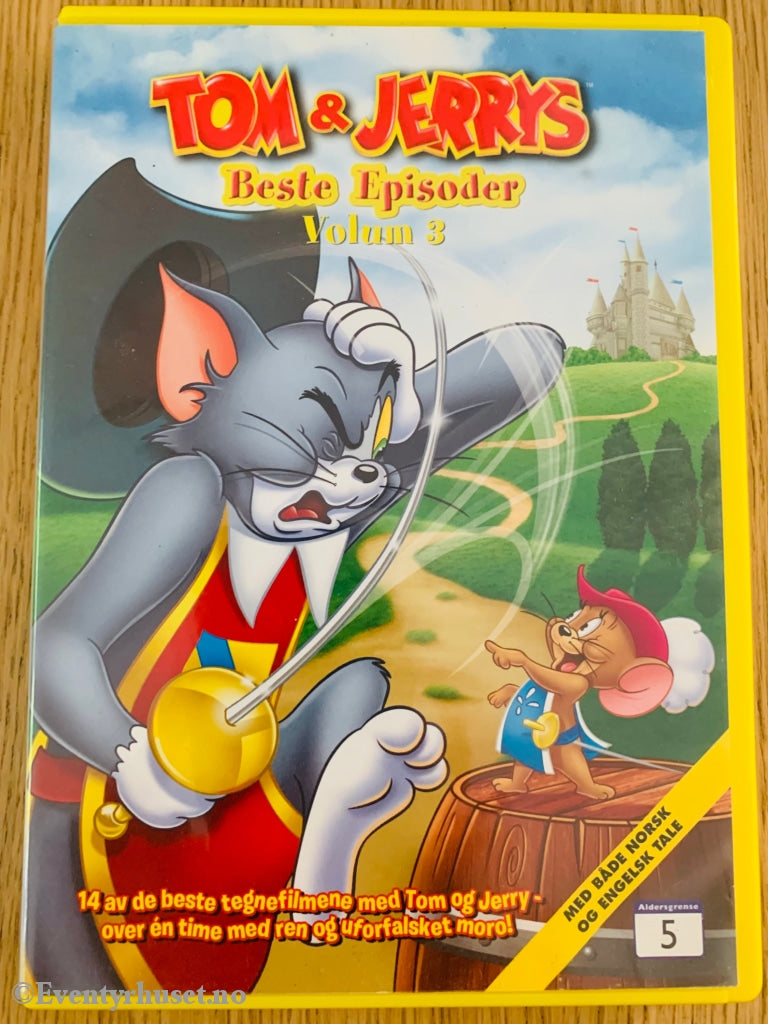 Tom & Jerrys Beste Episoder. Vol. 3. Dvd. Dvd