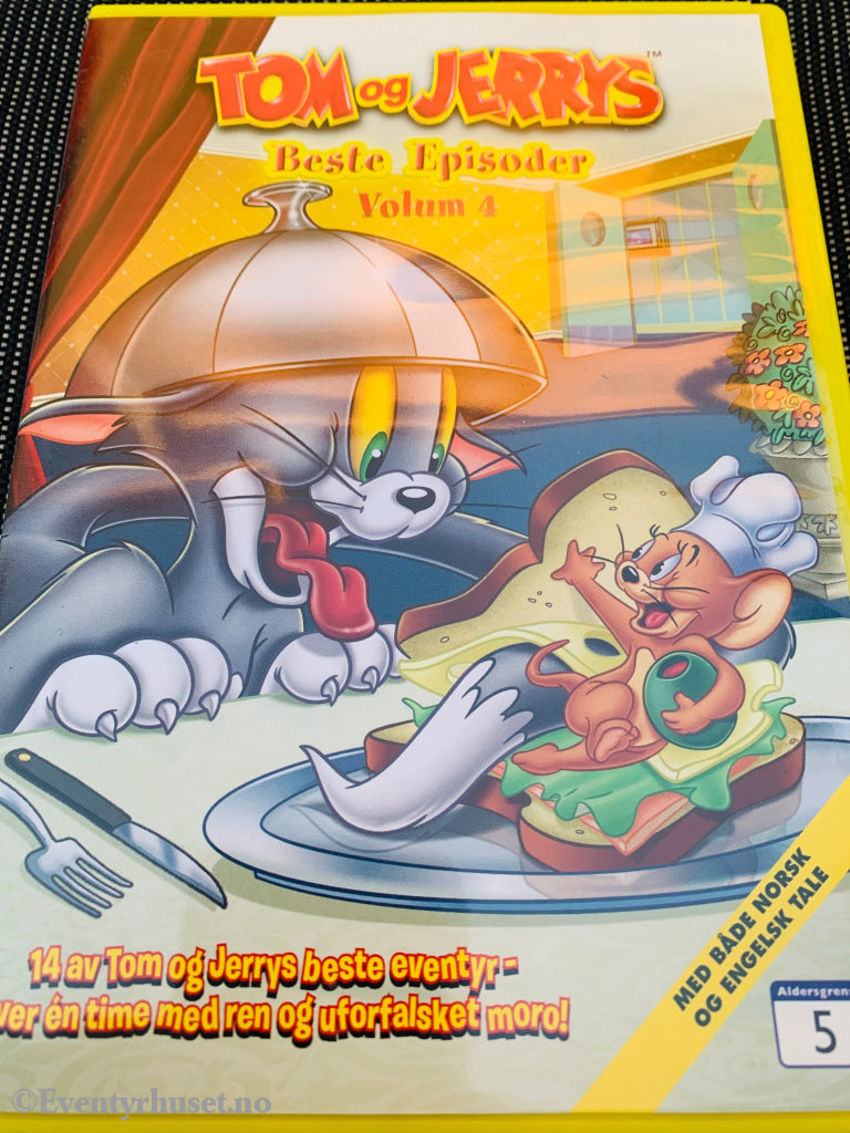 Tom & Jerry’s beste episoder. Vol. 4. DVD. DVD