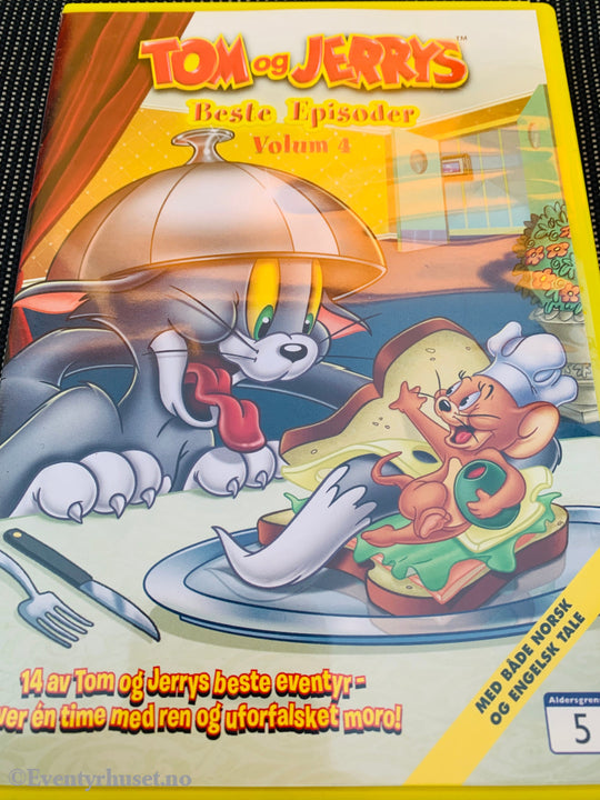 Tom & Jerry’s beste episoder. Vol. 4. DVD. DVD