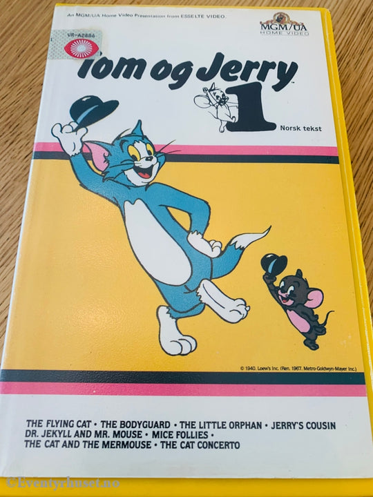 Tom Og Jerry 1. Vhs Big Box.