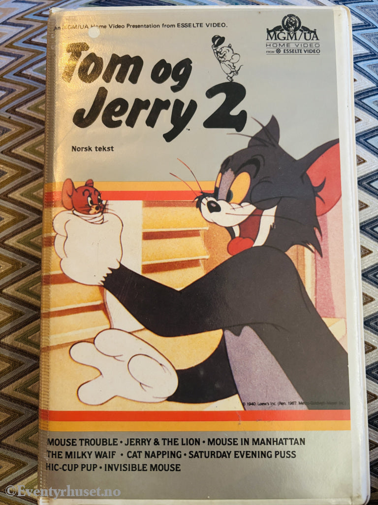 Tom og Jerry 2 (1940-1967). VHS Big Box