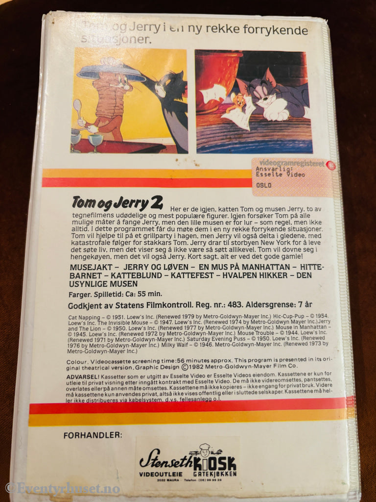 Tom og Jerry 2. VHS Big Box.